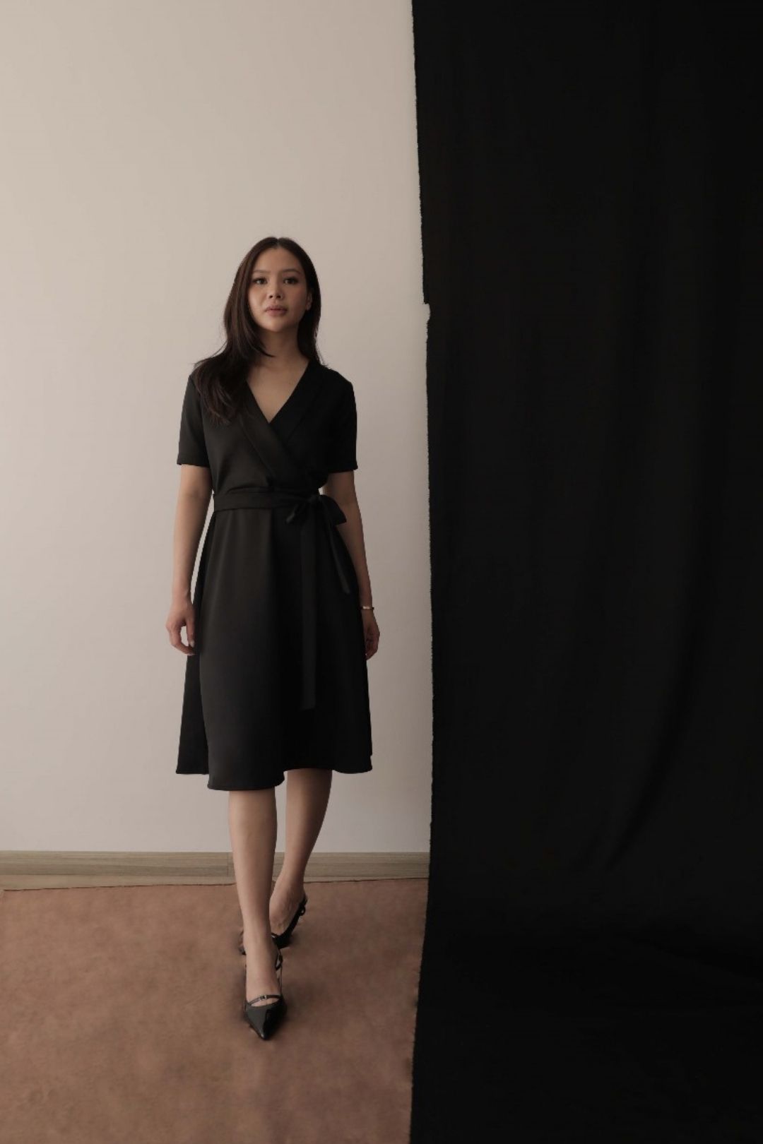 Cora Mini Wrap Dress