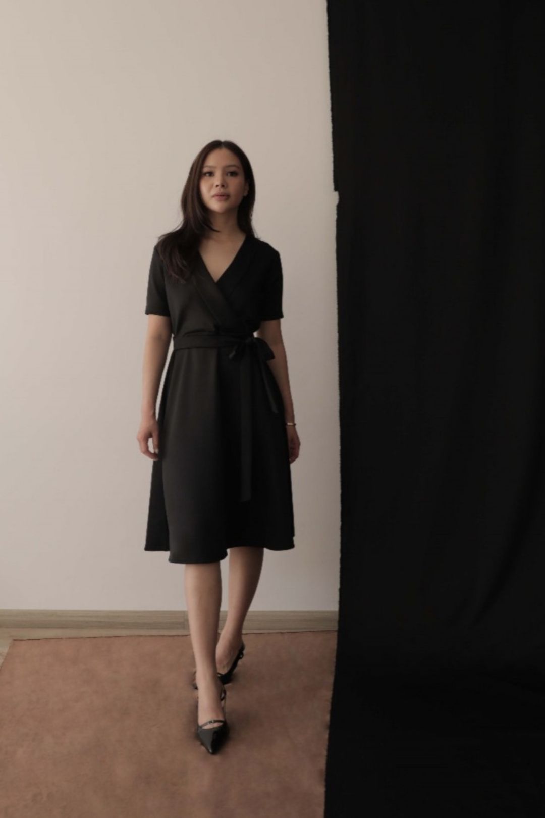 Cora Mini Wrap Dress