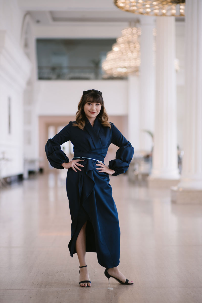 Ericha Wrap Dress