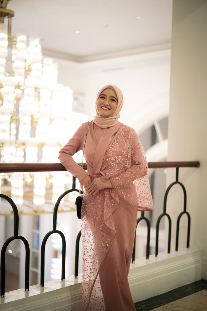 Ara Lace Batwing Dress