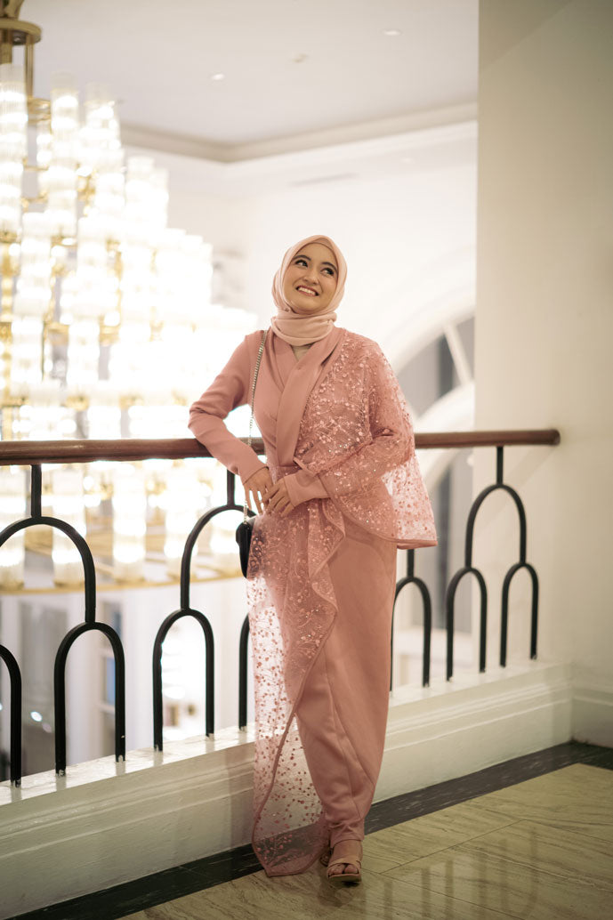 Ara Lace Batwing Dress