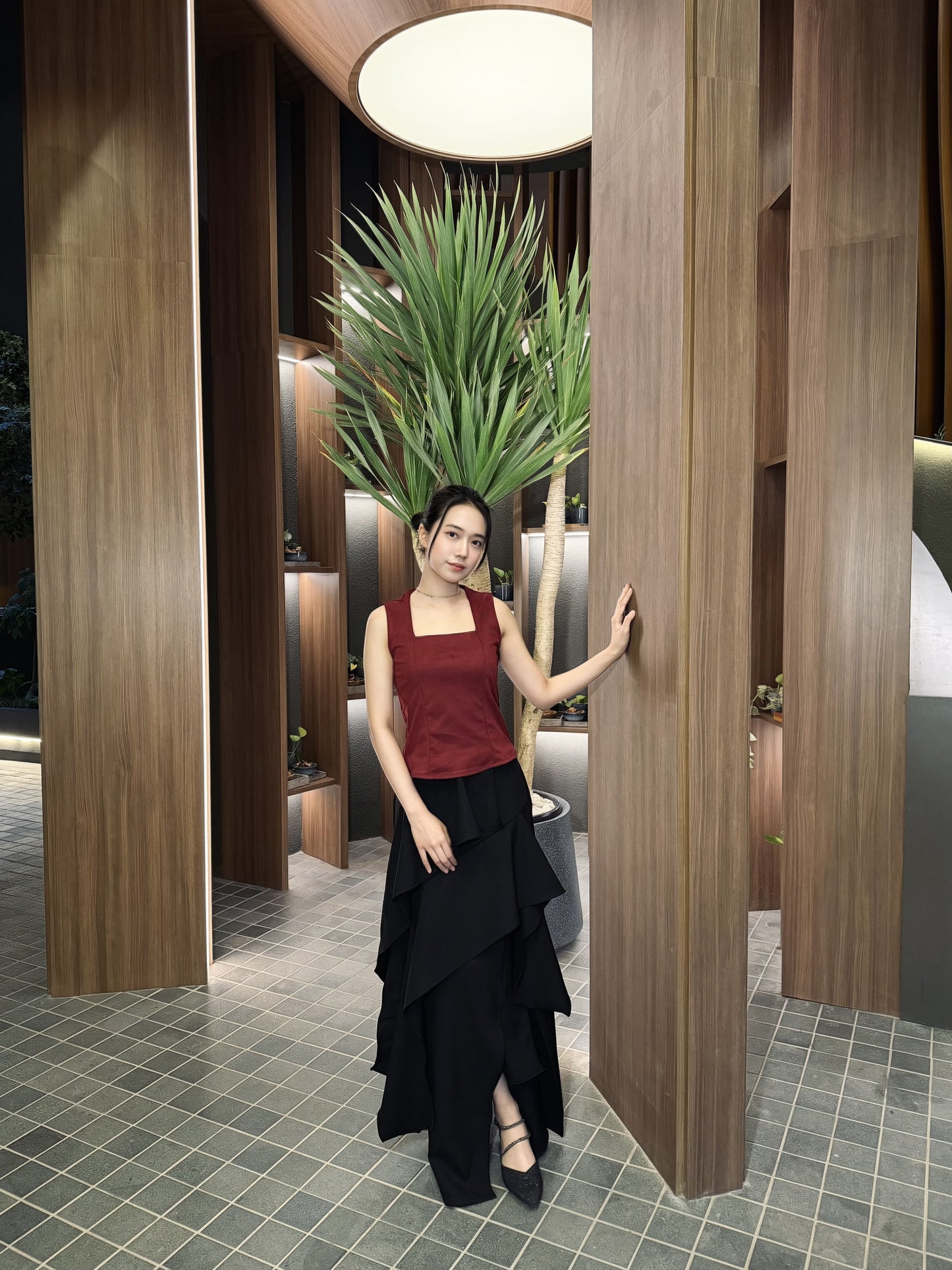 Ammora Long Skirt Black