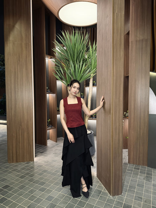 Ammora Long Skirt Black