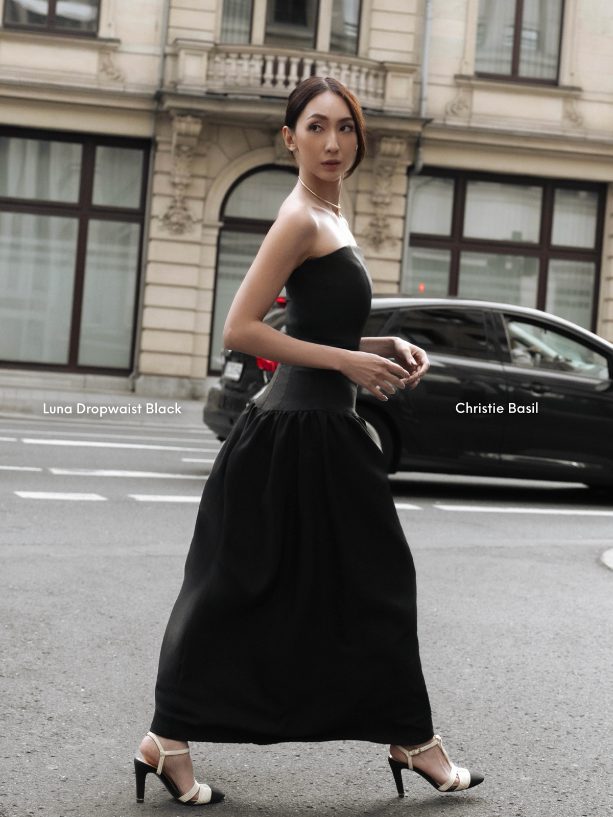 Luna Dropwaist Black