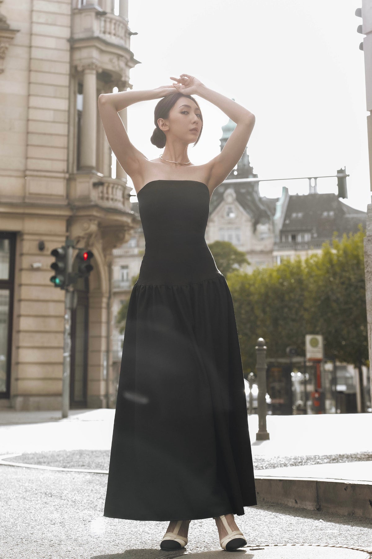 Luna Dropwaist Black