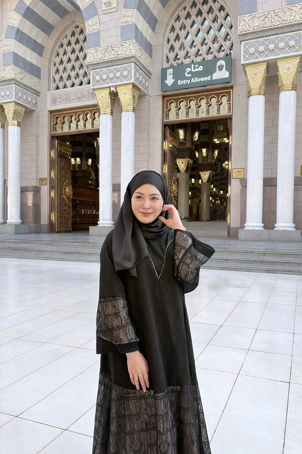 Malika Long Dress Black - Atvezzo Dress