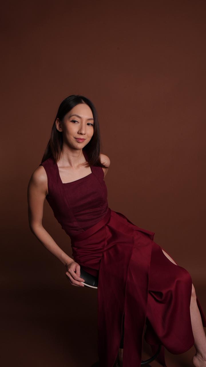 Emma Top Maroon - Atvezzo Top