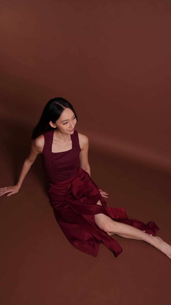 Emma Top Maroon - Atvezzo Top