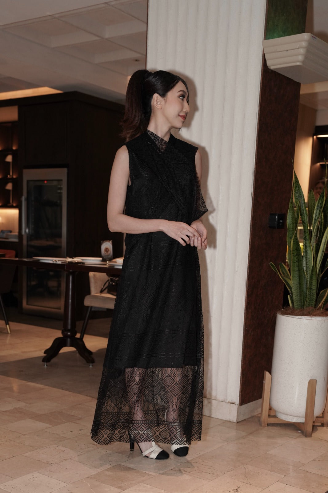 Ayla Dress Black