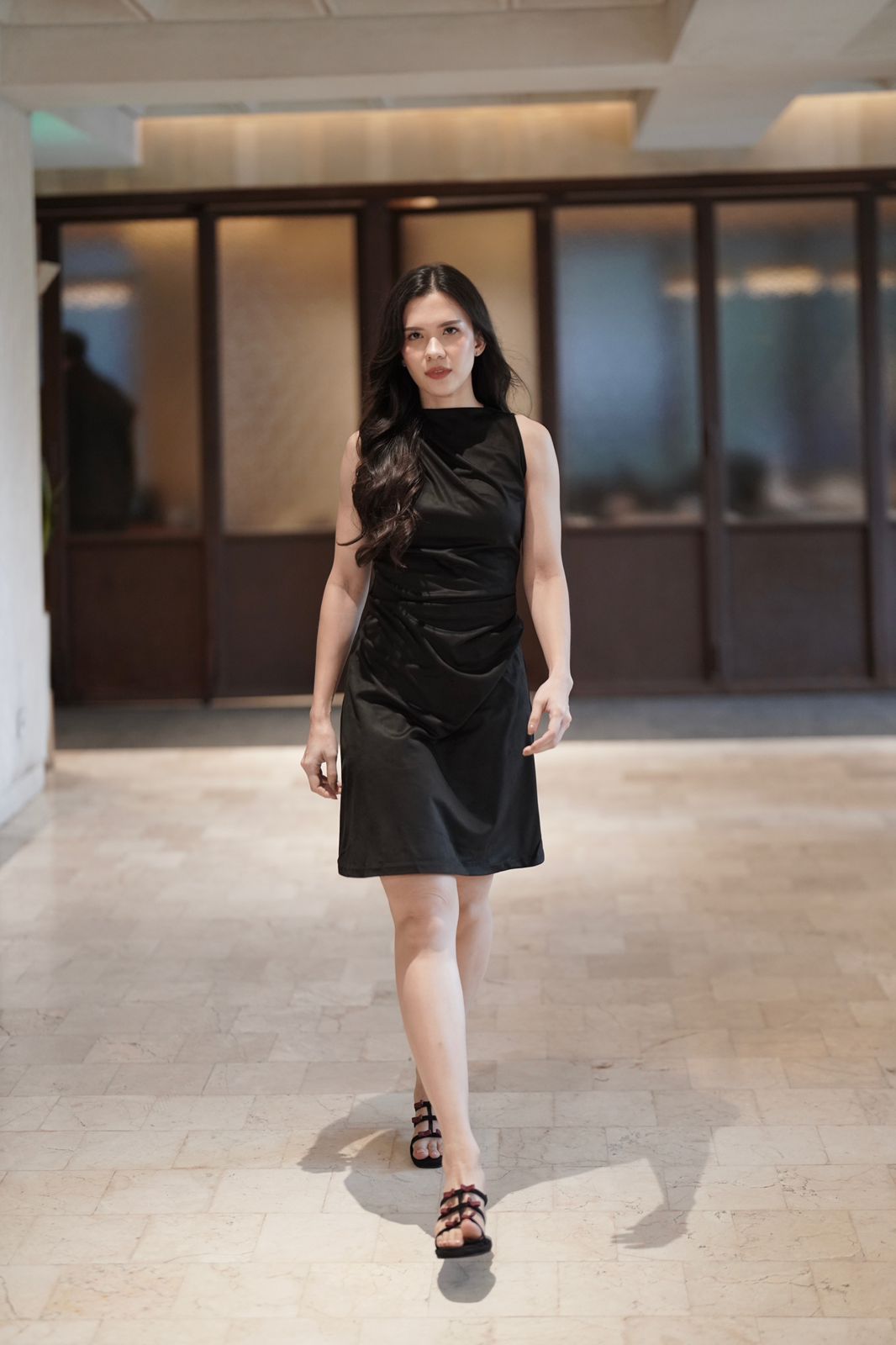 Astrid Mini Dress Black – Atvezzo
