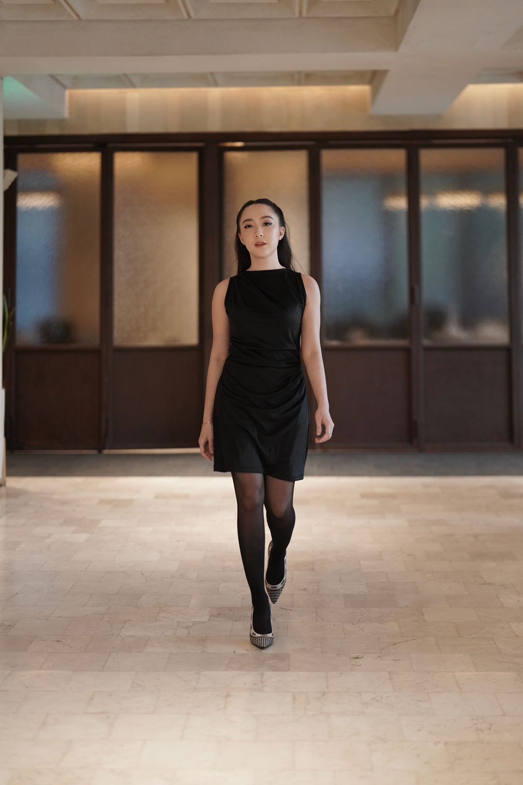 Astrid Mini Dress Black