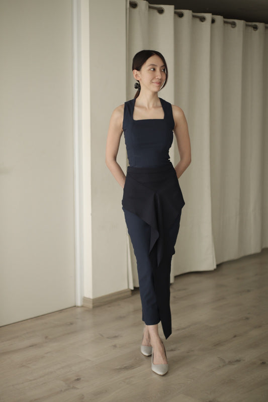 Jenna Skirt Navy - Atvezzo Skirt